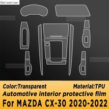 For CX30 CX-30 2022 2021 2020 Navigation Automotive Interior Screen Protective F - £51.90 GBP