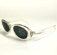 Vuarnet Kinder Sonnenbrille B600 Klar Rund Rahmen mit Blauer Linsen 43-1... - $49.48