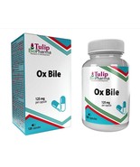 Ox Bile 125mg 120 Capsules Digestive Enzyme Support Health - £21.84 GBP