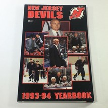 VTG NHL Official Yearbook 1993-1994 - New Jersey Devils / Coach Jacques Lemaire - £7.42 GBP