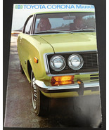 Vtg 1970s Toyota Corona Mark II Sales Brochure Catalog - £6.77 GBP