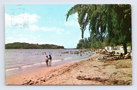 Spiaggia Viewl San Juan Portorico Pr Cromo Cartolina L12 - £5.58 GBP
