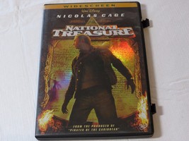 National Treasure DVD 2005 Widescreen Rated G Nicolas Cage Justin Bartha Sean Be - £8.04 GBP