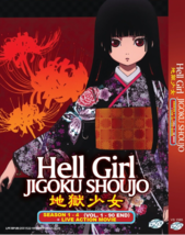 DVD Box Set~ Jigoku Shoujo / Hell Girl Complete Season 1-4 + Live Action Anime - £26.71 GBP
