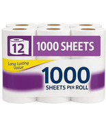 12 rolls of Scott 1000 sheets per roll Toilet Paper - $24.00