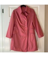 Sears Vintage 1960s Pink Unlined Overcoat Women’s Approximate Size Medium - $38.36 CAD