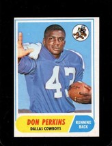 1968 Topps #50 Don Perkins Exmt Cowboys *X60530 - $17.40