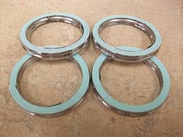 4 New Header Pipe Exhaust Gaskets For The 1993-1999 Honda CBR900RR CBR 9... - £9.56 GBP