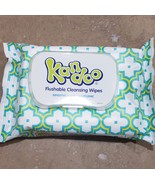 Kandoo Flushable Cleaning Wipes, Sensitive, 50 Wipes Ship From USA - $2.65