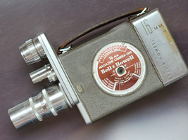 Bell &amp; Howell 16mm Dual Turret Camera 200 Wollensak Raptor 3&quot; F4 BH 1&quot; F... - $2,766.65 MXN