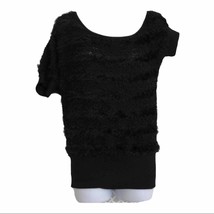 Arden B over shoulder asymmetric sweater top - $22.72