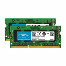 16GB (8GBx2) DDR3L-1600 Sodimm 1.35v CT2KIT102464BF160B Crucial Set-
sho... - $79.11