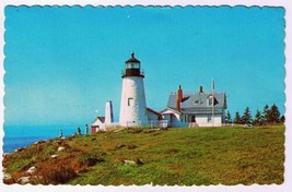 Maine Postcard Pemaquid Point Lighthouse - £1.69 GBP