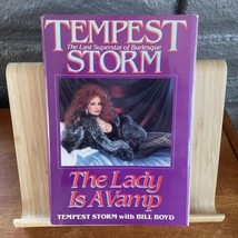 The Lady Is a Vamp by Bill Boyd and Tempest Storm (1987, Hardcover) SIGNED - £38.75 GBP