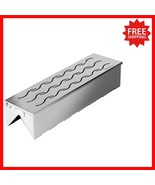 Double V-Shape BBQ Smoker Box with Hinged Lid - Perfect for Flavor Rich ... - $46.81 CAD