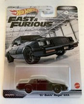 New Hot Wheels Premium Fast &amp; Furious &#39;87 Buick Regal Gnx 1:64 Die-Cast Vehicle - £14.99 GBP