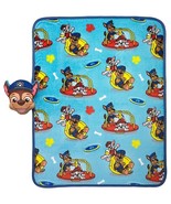 Nickelodeon Paw Patrol Chase and Marshall Character Fleece Blanket Pillo... - $637.91 MXN