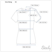 Simply Vera Vera Wang Womens Frost Gray Shirt Top XS NWT $36 - £11.13 GBP