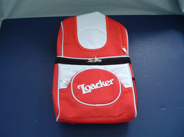 Loacker wafer cookie red  and white promotional backpack - $44.84