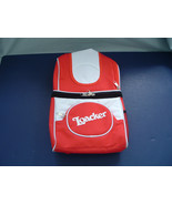 Loacker wafer cookie red  and white promotional backpack - $44.84