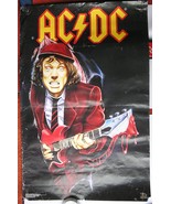 AC/DC 2 Vintage 1988 Large Posters Angus Young U.S. Prints 35*23 Inch Fa... - $68.45 CAD