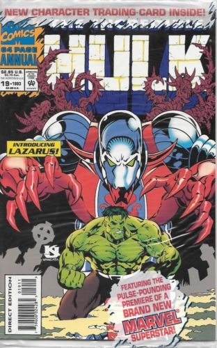 Primary image for The Incredible Hulk Comic Book King-Size Annual #19 Marvel 1993 NEAR MINT UNREAD