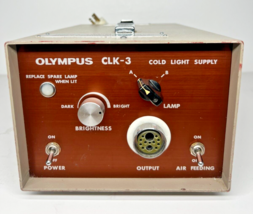 Olympus CLK-3 - Cold Light Supply - Light Source - Olympus Optical - £35.59 GBP