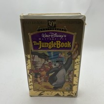 The Jungle Book VHS 30th Anniversary Masterpiece Edition Walt Disney Good - £4.30 GBP