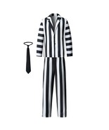Beetle Juice Costume Explosive Hades Master Beetle Juice 2 Adult Black a... - $76.43 CAD