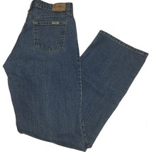 Levis Boot Cut Mid Rise Womens Denim Medium Blue Wash Jeans Size 10 Stretch - £11.46 GBP