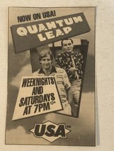 Quantum Leap TV guide Print Ad Scott Bakula Dean Stockwell Tpa1 - $5.93