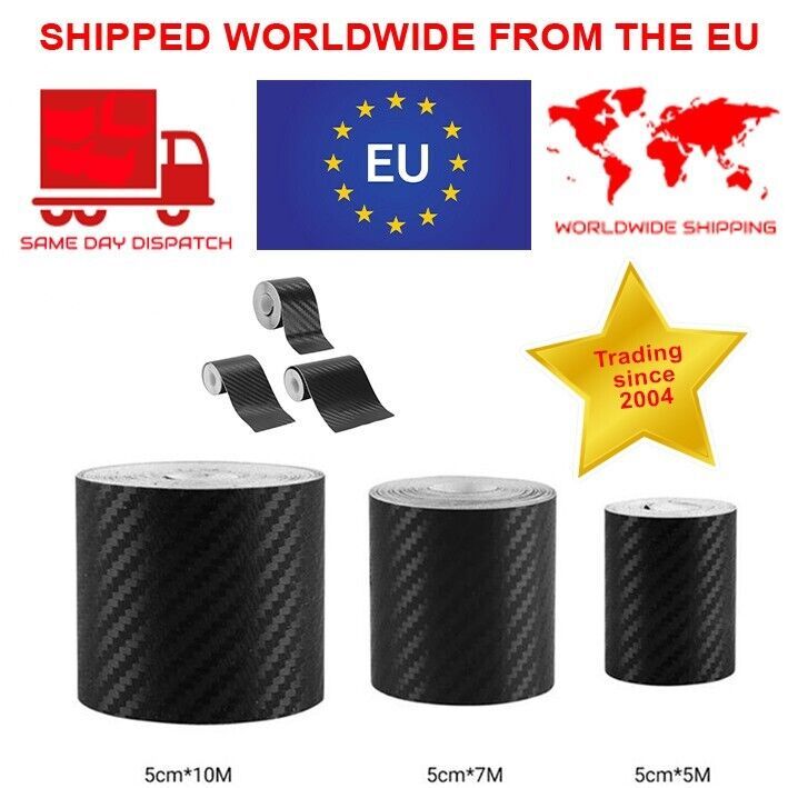 Rc Car Acessories Carbon Fibre Look Tape Roll For Tamiya Kyoshso Ftx Rc4... - $4.37+
