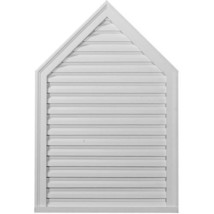 24.12 in. W x 54.12 in. H x 1.88 in. P, Peaked Gable Vent - Functional - £145.27 GBP