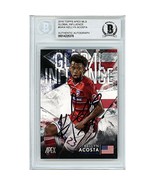 Kellyn Acosta Team USA Signed 2016 Topps MLS Apex Soccer BGS On-Card Aut... - £61.93 GBP