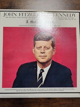 Tested- Vinyl LP John Fitzgerald Kennedy A Memorial Album 1963 - £6.07 GBP