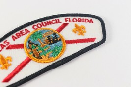 Vintage Pinellas Area Council Florida Twill T Boy Scouts BSA Shoulder CSP Patch - £9.38 GBP