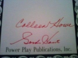 And Howe By Gordie &amp; Colleen Howe Signed hardback book. Mr. Hockey - $482.75