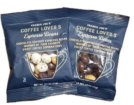 4 pkts ☆ Trader Joes ☆ Expresso Chocolate☆  Candy  Beans - $13.86