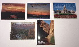 lot of 5 Texas postcards( Austin, Big Bend National Park) - $7.34