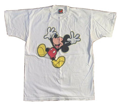 Vintage Mickey Unlimited Single Stitch One Size Fits All Mickey Mouse T Shirt - £39.33 GBP