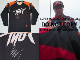 Cooper Webb Supercross Motocross signed Thor Jersey COA exact proof autographed. - £267.58 GBP