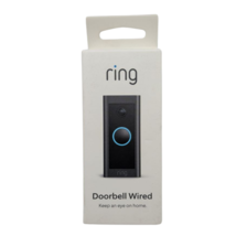 Ring Video Doorbell Wired 1080p HD Camera Night Vision Motion Detection ... - $35.96