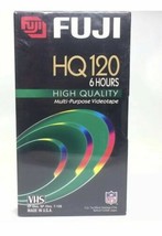 Fujifilm Fuji HQ120 VHS 6 Hours Video Tape Blank new Sealed High Quality - £4.55 GBP