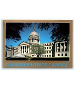 Mississippi State Capitol Dome Classical Architecture Jackson MS Postcard - $127.76 MXN
