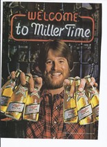 1982 Miller Brewing Company Beer Print Ad Vintage Its Miller Time 8.5&quot; x 11&quot; - £15.50 GBP