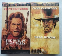 Clint Eastwood Sealed VHS Lot The Outlaw Josey Wales and Pale Rider - £11.68 GBP