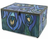 Large/Adult 200 Cubic Inch Stained Glass Paragon Cremation Urn - Peacock - $370.83