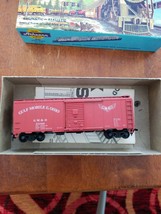 vintage Athearn 1201 40&#39; box car HO Gulf Mobili &amp; Ohio GM&amp;O 2190 - £9.25 GBP