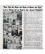 1961 La Rue&#39;s Antiques Shop Advertisement Highland Ohio Vintage Retail D... - €4,26 EUR