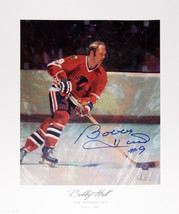 The Golden Jet Autographed Lithograph - Bobby Hull - Chicago Blackhawks - £31.29 GBP